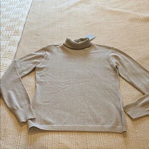 ANTONIO MELANI Gray Turtleneck Sweater